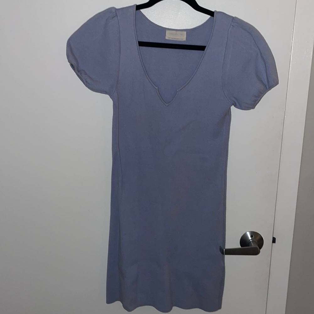 Small urban outfitters dress in light blue !